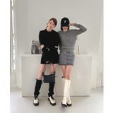 ベーシックラウンドケーブルニット | by muni:r | 詳細画像15