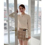 ベーシックラウンドケーブルニット | by muni:r | 詳細画像34