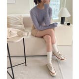 ベーシックラウンドケーブルニット | by muni:r | 詳細画像46