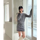 ベーシックラウンドケーブルニット | by muni:r | 詳細画像8