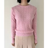 ベーシックラウンドケーブルニット | by muni:r | 詳細画像89