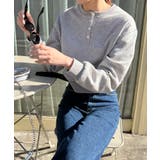 カジュアルヘンリーネックスウェット | by muni:r | 詳細画像15