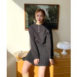 カジュアルヘンリーネックスウェット | by muni:r | 詳細画像2