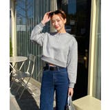 カジュアルヘンリーネックスウェット | by muni:r | 詳細画像21