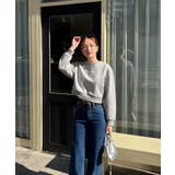 カジュアルヘンリーネックスウェット | by muni:r | 詳細画像22