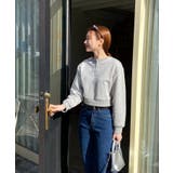 カジュアルヘンリーネックスウェット | by muni:r | 詳細画像27