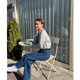 カジュアルヘンリーネックスウェット | by muni:r | 詳細画像28