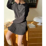 カジュアルヘンリーネックスウェット | by muni:r | 詳細画像3