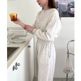 カジュアルヘンリーネックスウェット | by muni:r | 詳細画像32