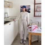 カジュアルヘンリーネックスウェット | by muni:r | 詳細画像40