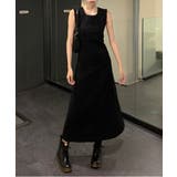 リネンバックスリットロングワンピース/ | by muni:r | 詳細画像12