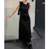 リネンバックスリットロングワンピース/ | by muni:r | 詳細画像16