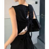 リネンバックスリットロングワンピース/ | by muni:r | 詳細画像17