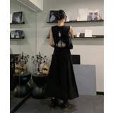 リネンバックスリットロングワンピース/ | by muni:r | 詳細画像4