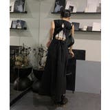 リネンバックスリットロングワンピース/ | by muni:r | 詳細画像5