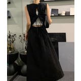 リネンバックスリットロングワンピース/ | by muni:r | 詳細画像6