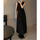 リネンバックスリットロングワンピース/ | by muni:r | 詳細画像8