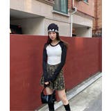 ラグランアンバランスクロップドTシャツ | by muni:r | 詳細画像11