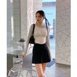 ラグランアンバランスクロップドTシャツ | by muni:r | 詳細画像29