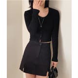 デイリースクエアクロップドカーディガン | by muni:r | 詳細画像1 