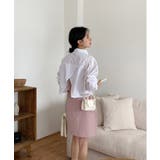 バックスリットショートブラウス | by muni:r | 詳細画像13 