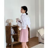 バックスリットショートブラウス | by muni:r | 詳細画像15 