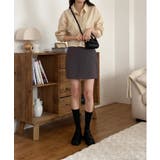 バックスリットショートブラウス | by muni:r | 詳細画像22 