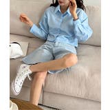 バックスリットショートブラウス | by muni:r | 詳細画像39 