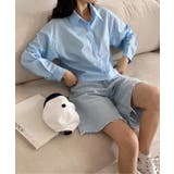 バックスリットショートブラウス | by muni:r | 詳細画像48 