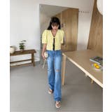 エンボスリボン2WAYパフブラウス | by muni:r | 詳細画像38 