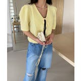 エンボスリボン2WAYパフブラウス | by muni:r | 詳細画像39 