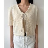 エンボスリボン2WAYパフブラウス | by muni:r | 詳細画像46 