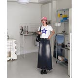 ユニークウォッシングデニムロングスカート | by muni:r | 詳細画像29 