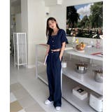 デニムジャケット+ワイドパンツセットアップ | by muni:r | 詳細画像18 