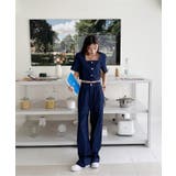 デニムジャケット+ワイドパンツセットアップ | by muni:r | 詳細画像19 