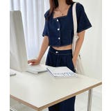 デニムジャケット+ワイドパンツセットアップ | by muni:r | 詳細画像23 