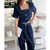 デニムジャケット+ワイドパンツセットアップ | by muni:r | 詳細画像26 