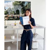 デニムジャケット+ワイドパンツセットアップ | by muni:r | 詳細画像30 