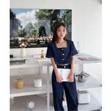 デニムジャケット+ワイドパンツセットアップ | by muni:r | 詳細画像32 