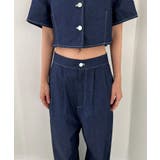 デニムジャケット+ワイドパンツセットアップ | by muni:r | 詳細画像34 