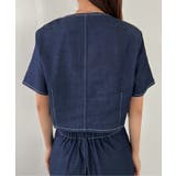 デニムジャケット+ワイドパンツセットアップ | by muni:r | 詳細画像37 