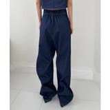 デニムジャケット+ワイドパンツセットアップ | by muni:r | 詳細画像38 