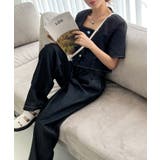 デニムジャケット+ワイドパンツセットアップ | by muni:r | 詳細画像4 