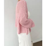 ルーズフィットシースルーカーディガン | by muni:r | 詳細画像16