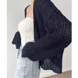 ルーズフィットシースルーカーディガン | by muni:r | 詳細画像29