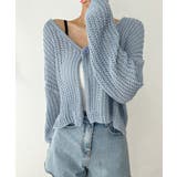 ルーズフィットシースルーカーディガン | by muni:r | 詳細画像34