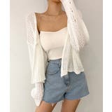 ルーズフィットシースルーカーディガン | by muni:r | 詳細画像4