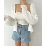 ルーズフィットシースルーカーディガン | by muni:r | 詳細画像6