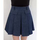 デニムポケットプリーツミニスカート | by muni:r | 詳細画像37 