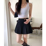 デニムポケットプリーツミニスカート | by muni:r | 詳細画像4 